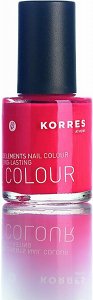 Korres Gel Effect Nail Color Nail Polish Νο 45 Coral 11ml
