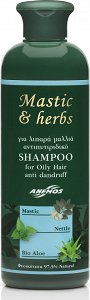 Anemos Mastic & Herbs Anti-Dandruff Shampoo for Oily Hair 300ml