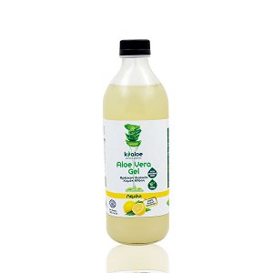 Kaloe Organic Aloe Gel with Lemon & Stevia, 1lt