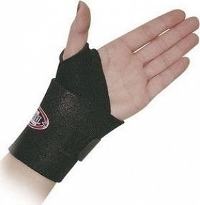 Uriel AC25 Neoprene Self-Adhesive Wrist Brace,  With thumb, ambidextrous, 1item