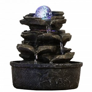 BioLeon Zen Little Rock Nature Fountain 