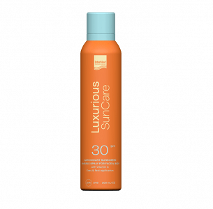 Intermed Luxurious Suncare Antioxidant Sunscreen Invisible Spray SPF 30, with Vitamin C, 200ml