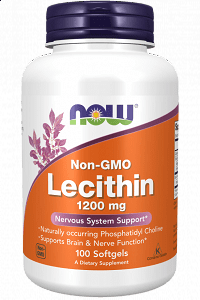 Now Sunflower Lecithin 1200mg, 100Caps