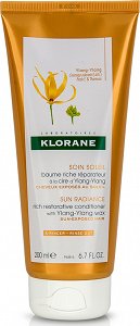 Klorane Sun Radiance Rich Restorative Conditioner with Ylang-Ylang 200ml