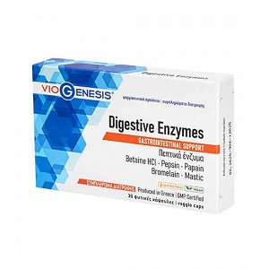 Viogenesis Digestive Enzymes 30 caps