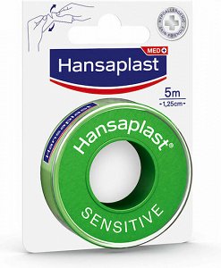 Hansaplast Sensitive Silk Medical Tape 1.25cm x 5m
