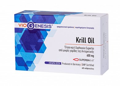 Viogenesis Krill Oil Superba 1200mg 60caps