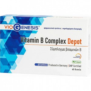Viogenesis Vitamin B-Complex Depot 60caps