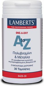Lamberts A-Z Multi Vitamins 30tabs