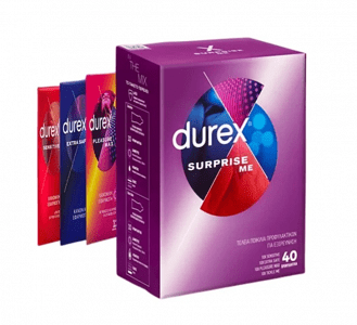 Durex Suprise Me Variety 40Pcs