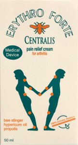Erythro Forte Centralis Pain Relief Cream for Arthritis, 50ml