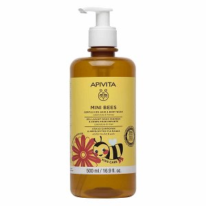 Apivita Mini Bees Gentle Kids Hair & Body Wash Calendula & Honey 