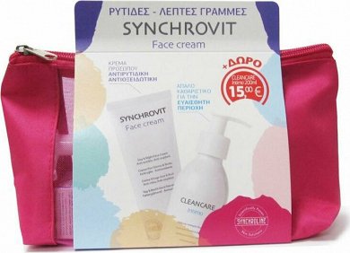 Synchroline Synchrovit Promo: Face Cream 50ml + Gift Cleancare Intimo 200ml