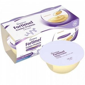 Nutricia Fortimel Creme Protein  4 x 125gr Vanila