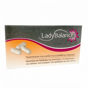 LadyBalance Prebiotic Vaginal Tablets 12Pcs