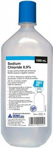 Demo Sodium Chloride 0,9% Sterile isotonic irrigation solution 1000ml