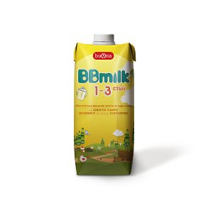 Buona BBmilk 1-3 - Γάλα Δεύτερης Βρεφικής Ηλικίας σε Υγρή Μορφή, 500ml