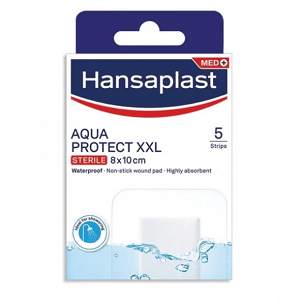 Hansaplast Aqua Protect XXL 8x10cm 5pcs