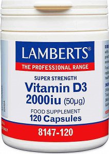 Lamberts Vitamin D3 2000iu 120 caps