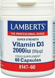 Lamberts Vitamin D3 2000iu 60 caps