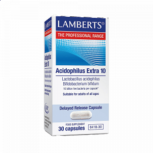 Lamberts Acidophilus extra 10 (milk free) 30caps