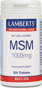 Lamberts Msm 1000mg 120tabs