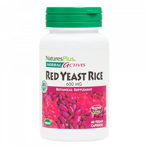 Nature''s Plus Red Yeast Rice 600mg 60V.caps