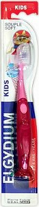 Elgydium Children's Toothbrush Kids Splash Pink/Fuchsia for 2+ years