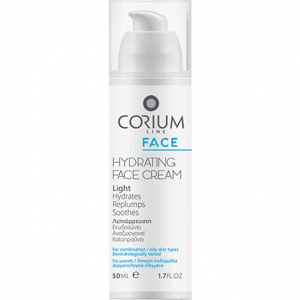 Corium Line Light 24h Hydrating Face Cream for Day Use Against Acne with Aloe Vera 50ml