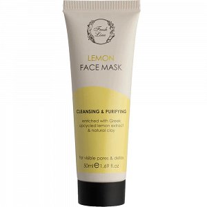 Fresh Line Lemon Clay Face Beauty Mask 50ml – Deep Cleansing Face Mask