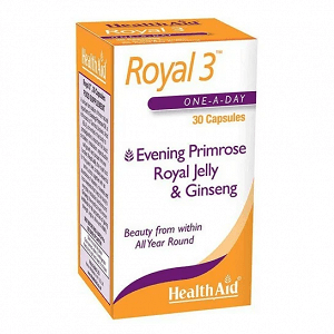 Health Aid Royal 3 (EPO, Royal Jelly, Ginseng) 30Caps