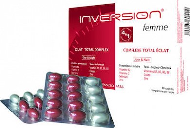 INVERSION Femme Unique integrated antiaging with shark cartilage