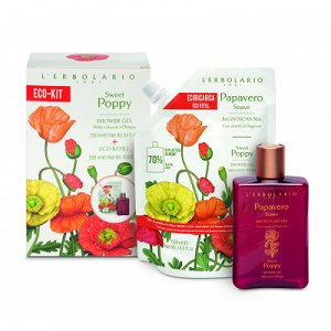 L' Erbolario Sweet Poppy Eco-Kit