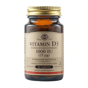 Solgar Vitamin D3 1000IU (25 µg) 90Tabs
