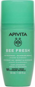 Apivita Bee Fresh 24h Roll-On 50ml