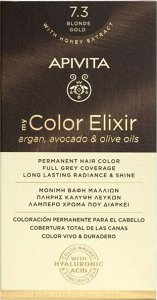 APIVITA Nature''s Hair Color 7.3 Blonde Gold 125 ml