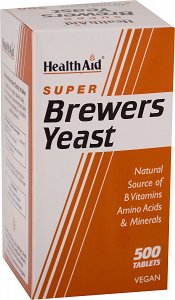 Health Aid Brewers Yeast 500Tabs
