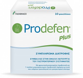 Italfarmaco Prodefen Plus with Probiotics and Prebiotics 10 sachets