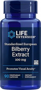 Life Extension Bilberry Extract 90caps