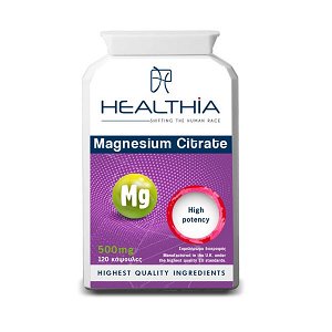 Healthia Magnesium Citrate 500mg 120 caps