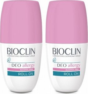 Bioclin Deo Allergy Alcohol Free Deodorant in Roll-On 2x50ml