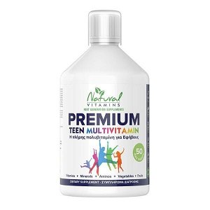 Natural Vitamins Premium Teen Multivitamin 500 ml