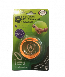 Brand Italia Mosquito Away Adults Citronella and Lavender Bracelet