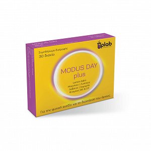 Uplab Pharmaceuticals Modus Day Plus Supplement for Anxiety 30 Capsules