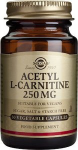 Solgar Acetyl L-carnitine 250mg 30V.caps