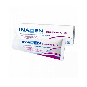 Inaden Chlorhexidine 0.12% Toothpaste 75ml