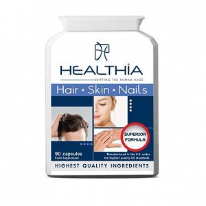 Healthia Hair Skin Nails 90 caps