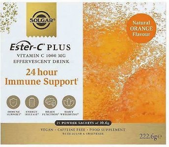 Solgar Ester-C Plus Vitamin C 1000mg Effervescent Drink  21sachets