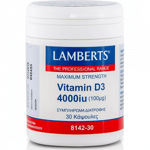 Lamberts Vitamin D3 4000iu 30 caps