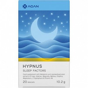 Agan Hypnus Sleep Factors 20V.Caps